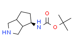 tert-butyl N-[rel-(3aR,4R,6aS)-1,2,3,3a,4,5,6,6a-octahydrocyclopenta[c]pyrrol-4-yl]carbamate picture