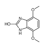 2H-Benzimidazol-2-one,1,3-dihydro-4,7-dimethoxy-(9CI) Structure