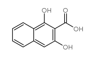 1,3-DIHYDROXY-2-NAPHTHOIC ACID structure