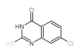 7-chloro-2-mercaptoquinazolin-4(3H)-one structure