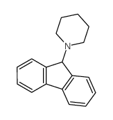 1-(9H-fluoren-9-yl)piperidine结构式