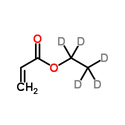 (2H5)Ethyl acrylate结构式