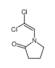 1-(2,2-Dichloroethenyl)-2-pyrrolidone结构式