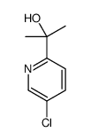 2-(5-氯吡啶-2-基)丙烷-2-醇结构式