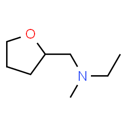 2-Furanmethanamine,N-ethyltetrahydro-N-methyl-(9CI) structure