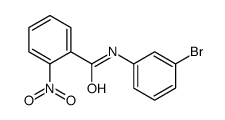 N-(3-Bromophenyl)-2-nitrobenzamide结构式