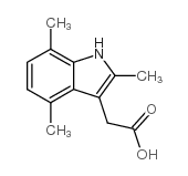 2-(2,4,7-trimethyl-1H-indol-3-yl)acetic acid picture