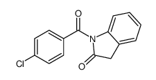 1-(4-chlorobenzoyl)-3H-indol-2-one Structure