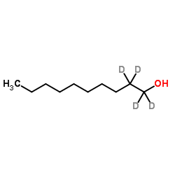 1-癸醇-D4结构式