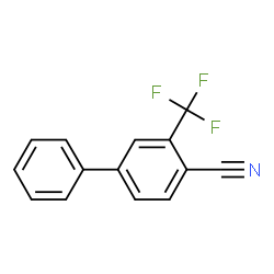 5-(Trifluoromethyl)-1,1-biphenyl-4-carbonitrile structure