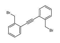 1-(bromomethyl)-2-[2-[2-(bromomethyl)phenyl]ethynyl]benzene Structure