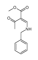 methyl 2-[(benzylamino)methylidene]-3-oxobutanoate结构式