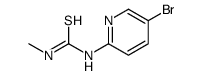 N-(5-bromo-2-pyridyl)-N'-methylthiourea结构式