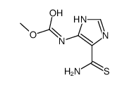 methyl N-(5-carbamothioyl-1H-imidazol-4-yl)carbamate Structure