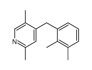 4-[(2,3-dimethylphenyl)methyl]-2,5-dimethylpyridine Structure