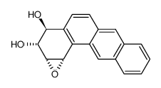 (+)-trans-3,4-Dihydroxy-1,2-epoxy-1,2,3,4-tetrahydrobenz(a)anthracene picture