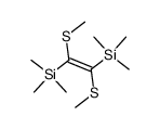 1,2-Bis(methylthio)-1,2-bis(trimethylsilyl)ethen结构式