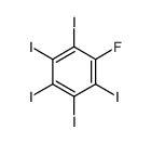 1-fluoro-2,3,4,5,6-pentaiodobenzene结构式