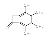 2,3,4,5-tetramethylbicyclo[4.2.0]octa-1,3,5-trien-7-one结构式