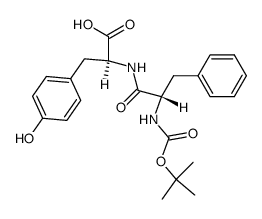 Boc-Phe-Tyr-OH structure