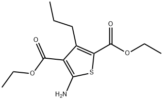 Diethyl 5-amino-3-propylthiophene-2,4-dicarboxylate picture