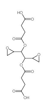 Galactitol, 1,2:5,6-dianhydro-, bis(hemisuccinate)结构式