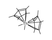 carbanide, 1,2,3,4,5-pentamethylcyclopentane, thorium Structure