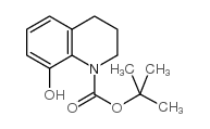 TERT-BUTYL 8-HYDROXY-3,4-DIHYDROQUINOLINE-1(2H)-CARBOXYLATE Structure