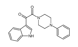 1-(1H-indol-3-yl)-2-(4-phenylpiperazin-1-yl)ethane-1,2-dione picture