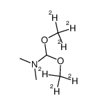 dimethylformamide bis(trideuterio)methylacetal结构式