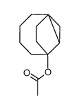 tricyclo[4.2.2.01,7]decan-6-yl acetate Structure