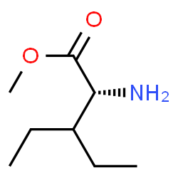 D-Norvaline, 3-ethyl-, methyl ester (9CI) structure