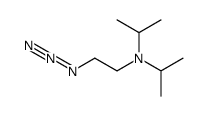 N-(2-azidoethyl)-N-isopropylpropan-2-amine Structure