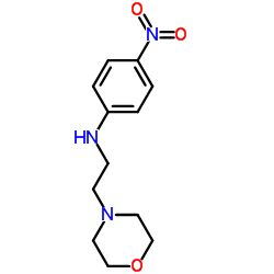 N-(2-Morpholinoethyl)-4-nitroaniline structure