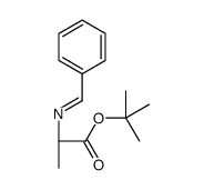 tert-butyl (2S)-2-(benzylideneamino)propanoate结构式