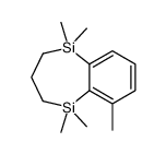 1,1,5,5,6-pentamethyl-3,4-dihydro-2H-1,5-benzodisilepine Structure