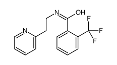 N-(2-pyridin-2-ylethyl)-2-(trifluoromethyl)benzamide结构式