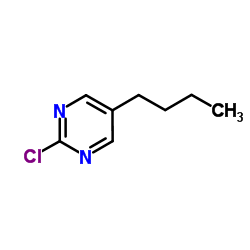 5-丁基-2-氯嘧啶结构式