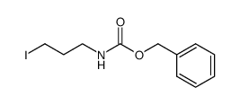 1-[(benzyloxycarbonyl)amino]-3-iodopropane结构式