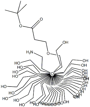 Amino-PEG12-t-butyl ester structure