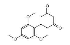 5-(2,4,6-trimethoxyphenyl)cyclohexane-1,3-dione结构式