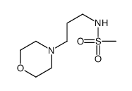 N-(3-morpholin-4-ylpropyl)methanesulfonamide Structure