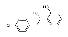 2-[2-(4-Chloro-phenyl)-1-hydroxy-ethyl]-phenol结构式