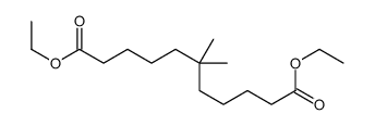 diethyl 6,6-dimethylundecanedioate Structure