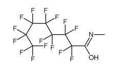 2,2,3,3,4,4,5,5,6,6,7,7,8,8,8-pentadecafluoro-N-methyloctanamide Structure