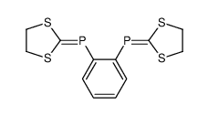 1,3-dithiolan-2-ylidene-[2-(1,3-dithiolan-2-ylidenephosphanyl)phenyl]phosphane Structure