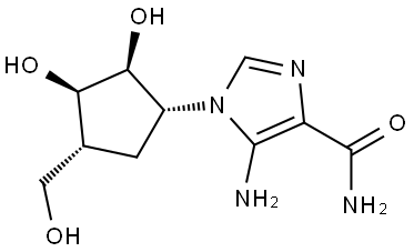 5-Amino-1-[(1R,2S,3R,4R)-2,3-dihydroxy-4-(hydroxymethyl)cyclopentyl]-1H-imidazole-4-carboxamide