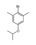 2-Bromo-1,3-dimethyl-5-(1-methylethoxy)benzene structure