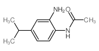 Acetamide,N-[2-amino-4-(1-methylethyl)phenyl]- Structure