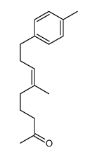 6-methyl-9-(4-methylphenyl)non-6-en-2-one Structure